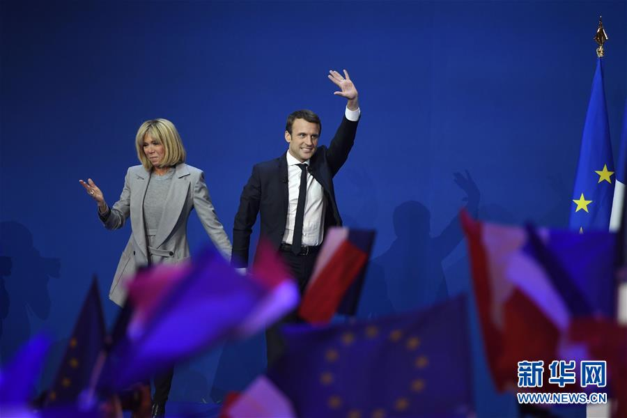 （外代一线）（14）马克龙和勒庞将进入法国总统选举“决赛”