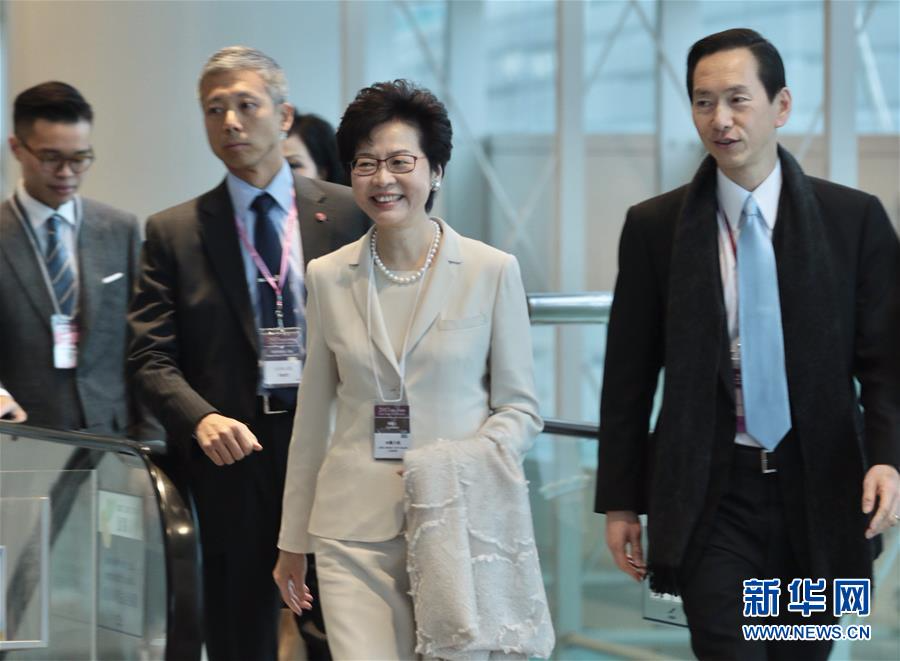 （XHDW）（1）林郑月娥在香港特区第五任行政长官选举中胜出