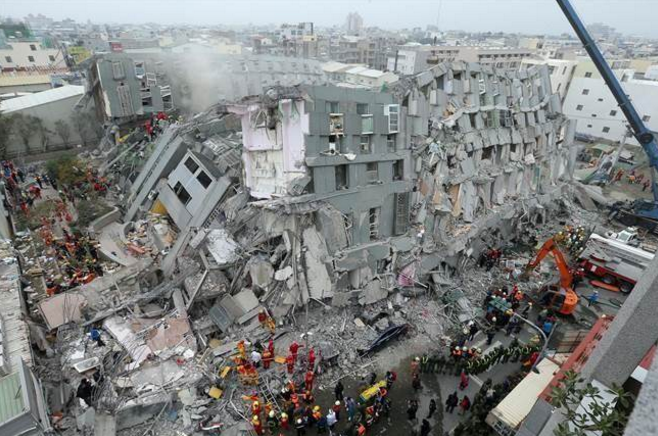 恐怖巧合！台南维冠金龙大楼倒塌2周年整 花莲大楼再塌