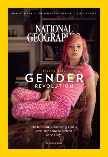 美跨性别9岁童登《国家地理杂志》探讨“性别革命”