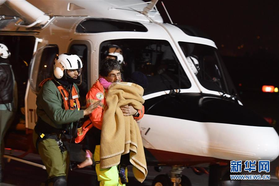 （外代一线）（3）意大利雪崩受灾酒店发现10名幸存者