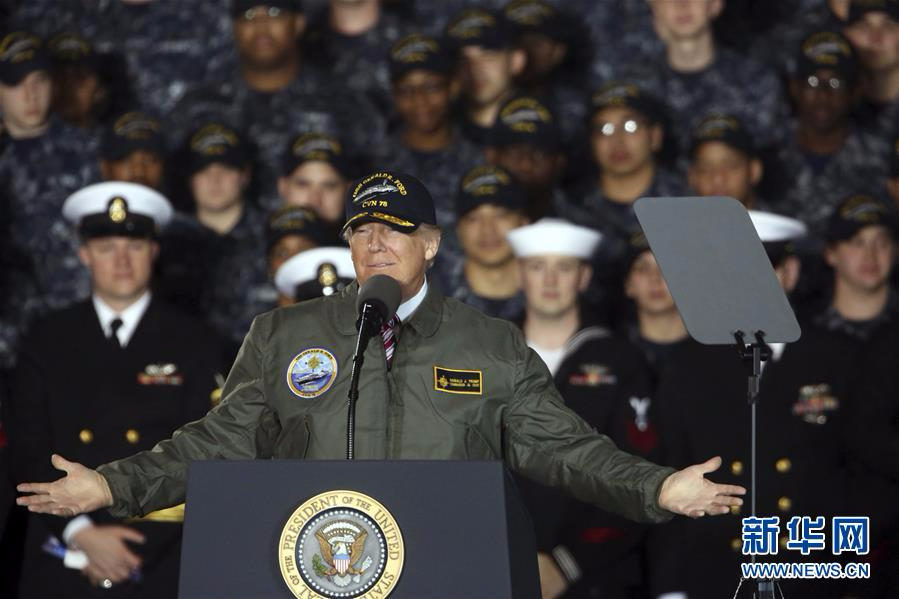 （外代一线）（2）特朗普要建“史上最大”海军