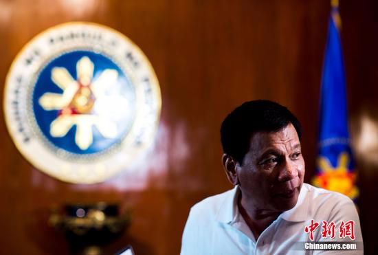 资料图：菲律宾总统罗德里戈·杜特尔特。 <span target='_blank' href='http://www.chinanews.com/'></div>中新社</span>记者 侯宇 摄
