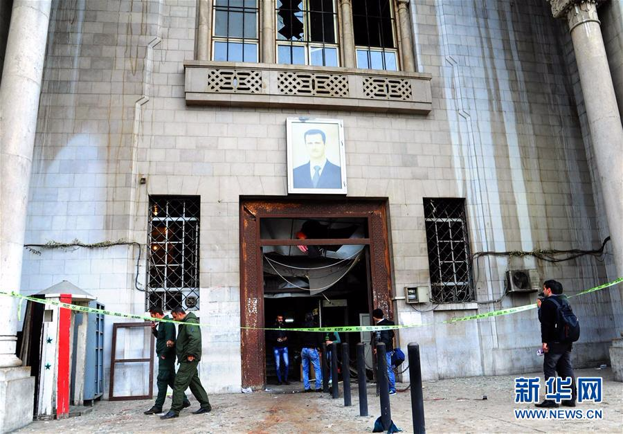 （国际）（1）叙利亚首都法院遭自杀式袭击致43人死亡