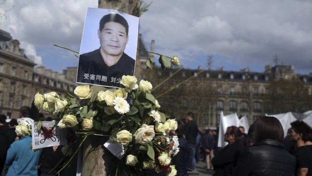 法国警察射杀华侨：为同胞求公正 海外华人再挺身