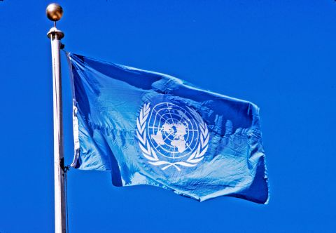 资料图：联合国旗帜