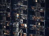 伦敦高楼大火已致17人人死亡 灾后现场满目疮痍（组图）