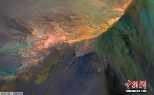 资料图：火星的山丘。
