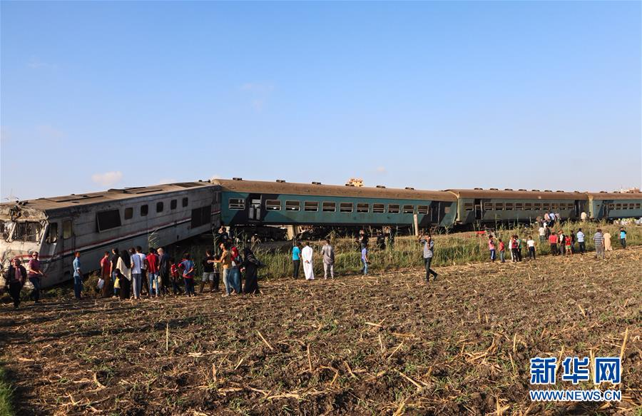 （国际）（3）埃及发生火车相撞事故造成至少36人死亡