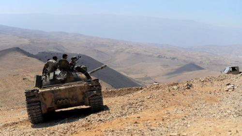 资料图片：叙利亚政府军坦克。（图片来源：路透社）