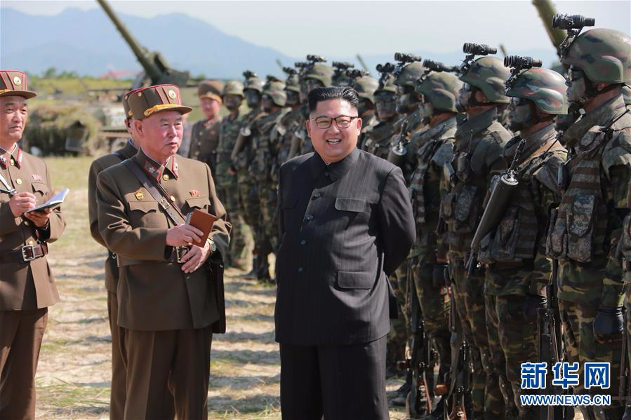 （XHDW）（1）金正恩指导朝鲜人民军特种作战部队打击比武