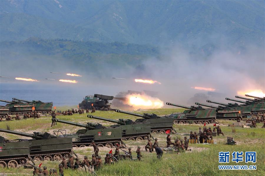 （XHDW）（2）金正恩指导朝鲜人民军特种作战部队打击比武