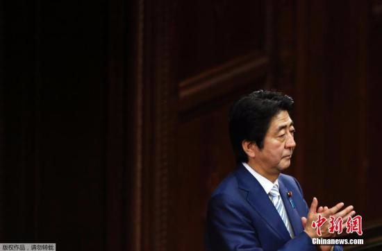 资料图片：日本首相安倍晋三。