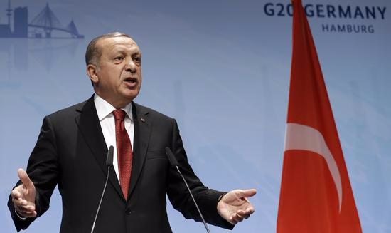 土耳其总统埃尔多安资料照片。（新华社/美联）