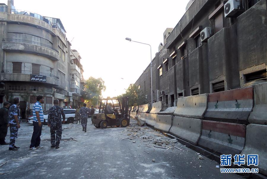 （国际）（2）叙利亚首都发生自杀式爆炸袭击致2死10伤