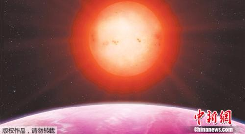 天文学家发现一颗“巨型行星”NGTS-1b绕着一颗遥远而微弱的矮星做轨道运动，让他们惊讶不已。