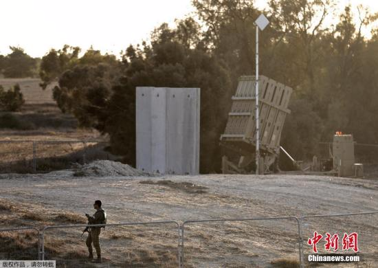 资料图：以色列炸毁一条通往加沙的隧道，造成7名巴勒斯坦人死亡。