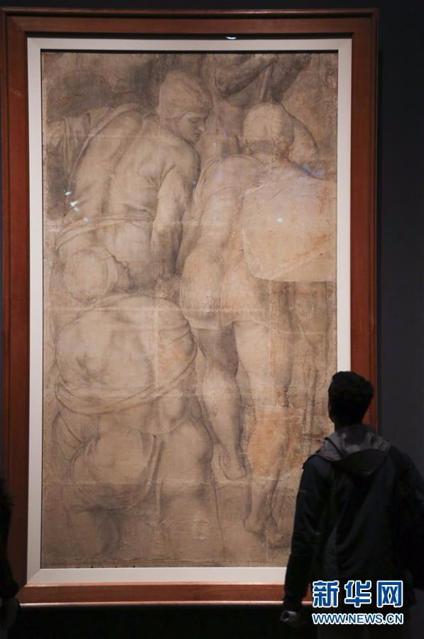 （国际）（2） 纽约大都会博物馆举行米开朗基罗艺术展