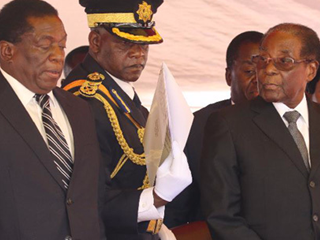 津巴布韦总统穆加贝解除副总统姆南加古瓦职务