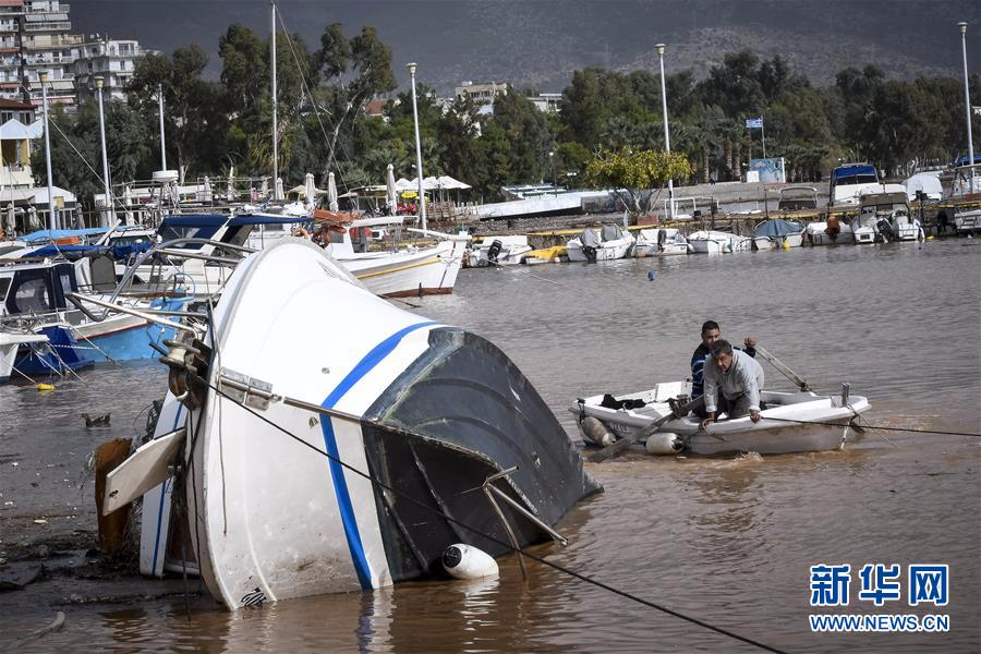（国际）（3）希腊：暴雨致5人死亡