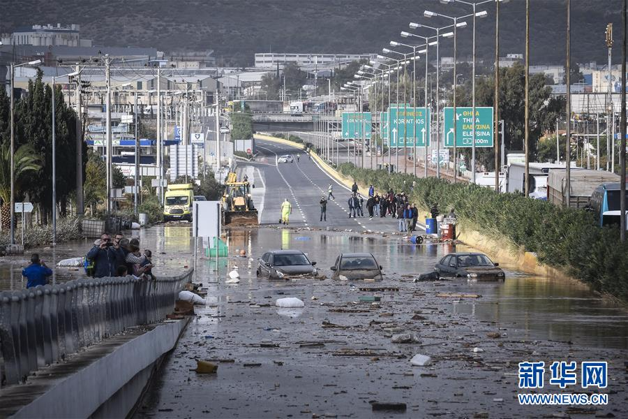 （国际）（5）希腊：暴雨致5人死亡