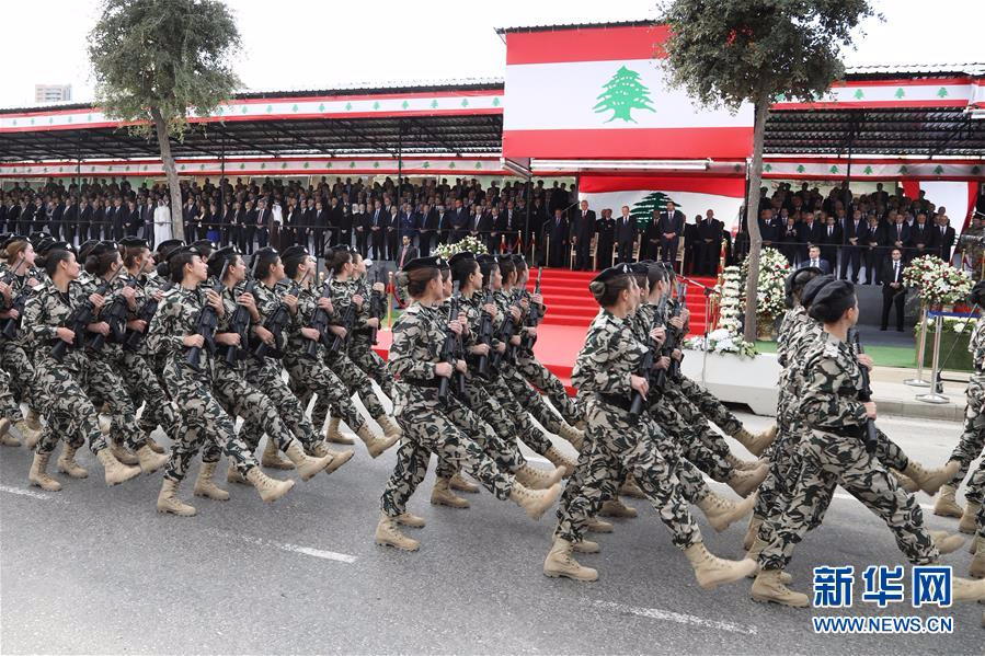 （国际）（2）黎巴嫩举行阅兵庆祝独立日