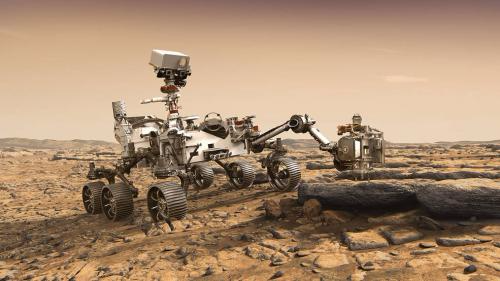 概念图：新一代火星车将配备X射线光谱仪、探地雷达等先进仪器，并将升级一些“好奇号”的硬件。图片来源：NASA