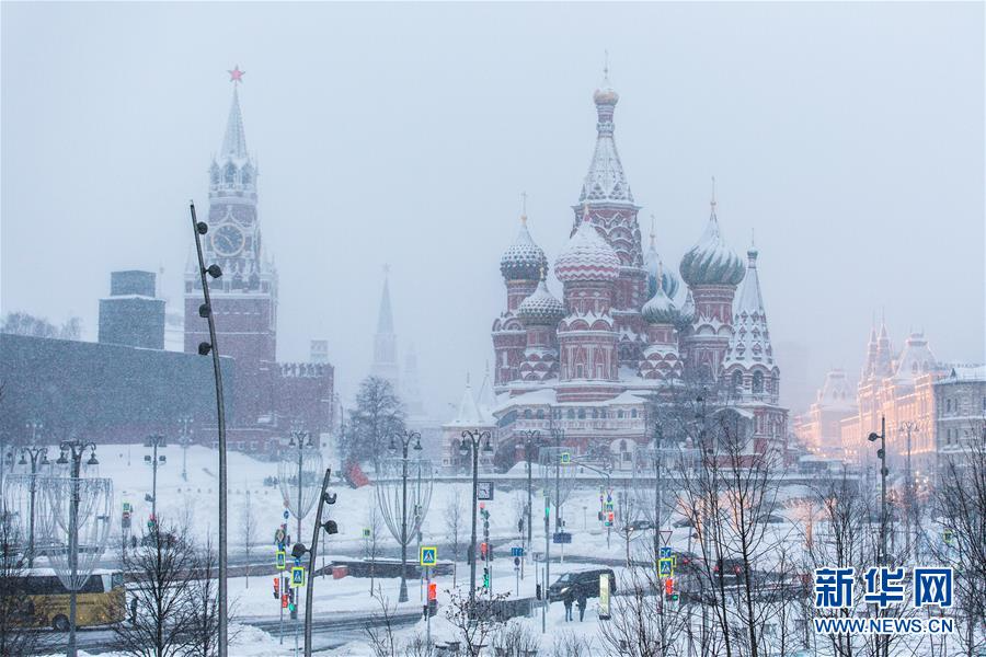（国际）（3）莫斯科遭遇连日暴雪