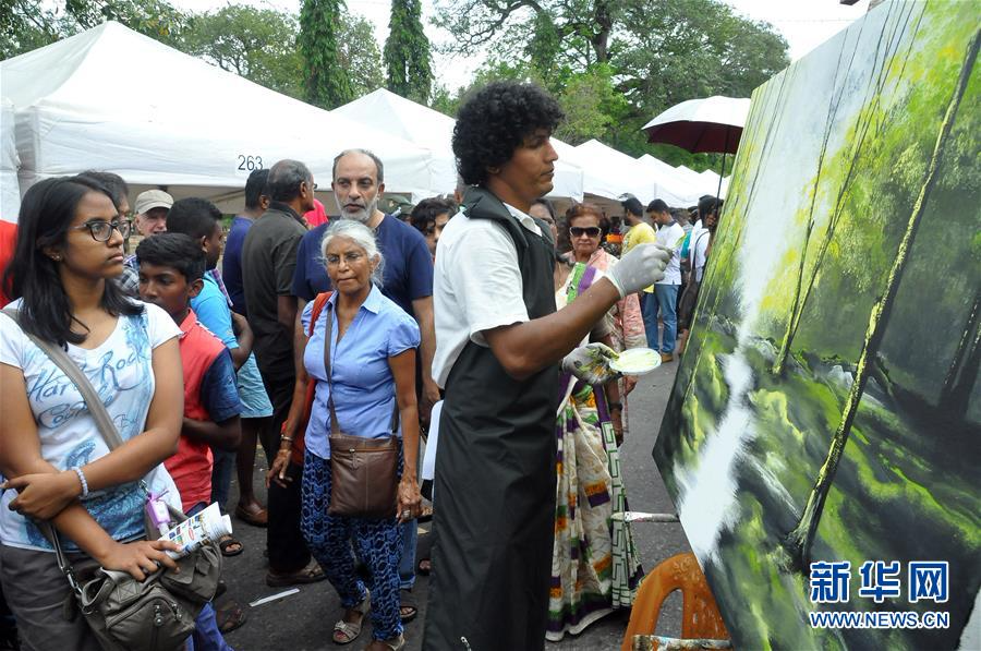 （XHDW·图文互动）（1）记者手记：卡拉·波拉，斯里兰卡艺术家的“大日子”