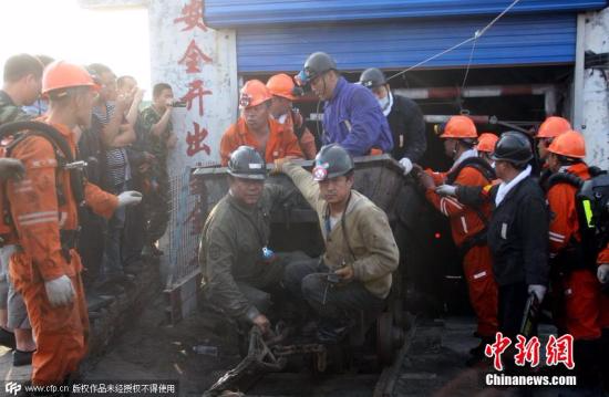 资料图：黑龙江鹤岗一煤矿 。图片来源：CFP视觉中国