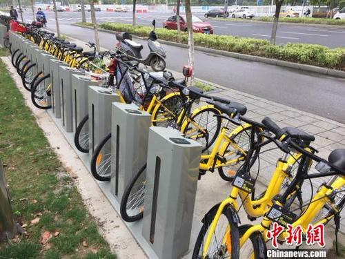 共享单车暴露骑行空间困境部分城市无专用自行车道