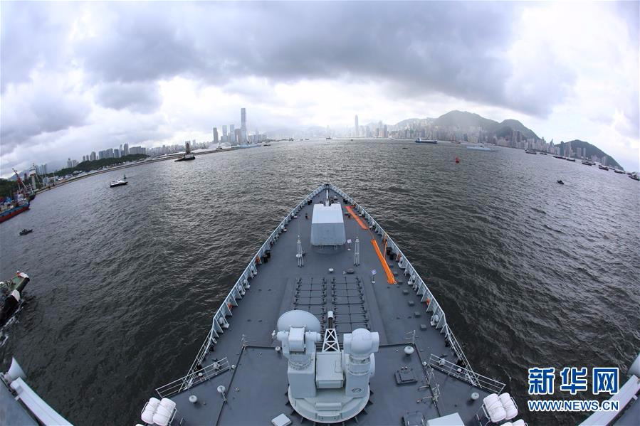（XHDW）（4）海军航母编队抵达香港