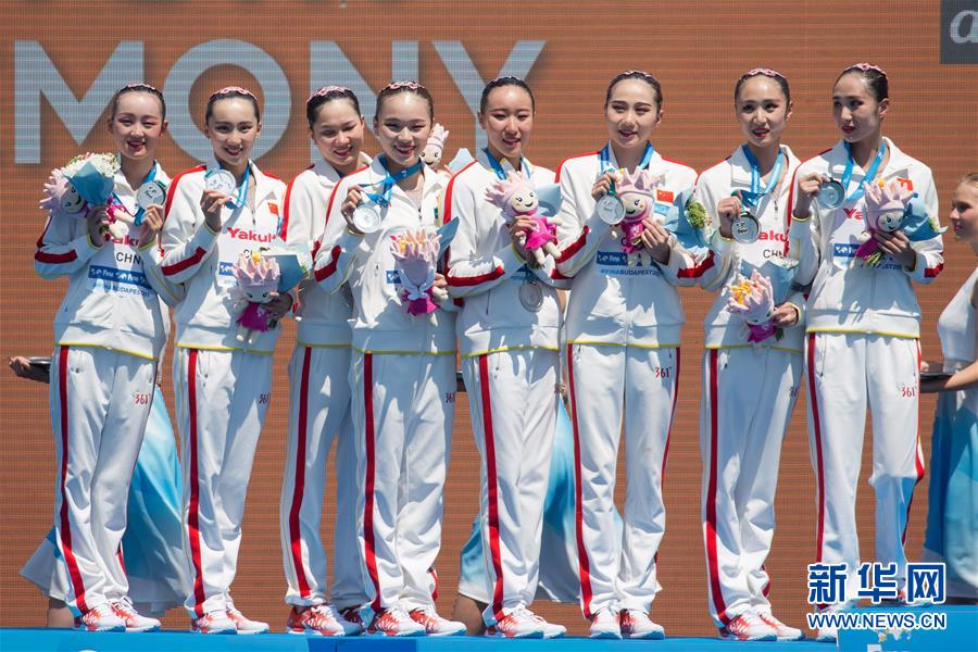 （游泳世锦赛）（1）中国队获花游集体技术自选银牌