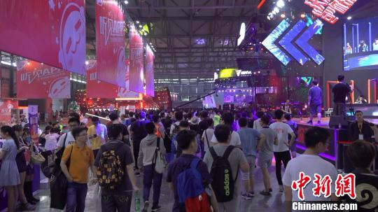 资料图：7月27日至30日，第十五届中国国际数码互动娱乐展览会(ChinaJoy)在上海举行。(图文无关)康玉湛 摄