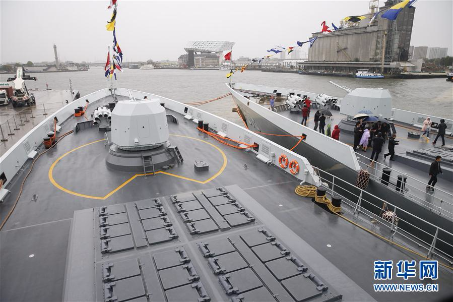 （国际）（3）中国海军第二十六批护航编队访问比利时