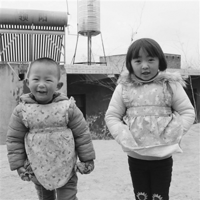 贵州大山的孩子们。 　　受访者供图