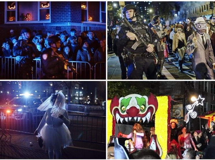 纽约恐袭后万圣节巡游继续 民众：不会被袭击吓怕