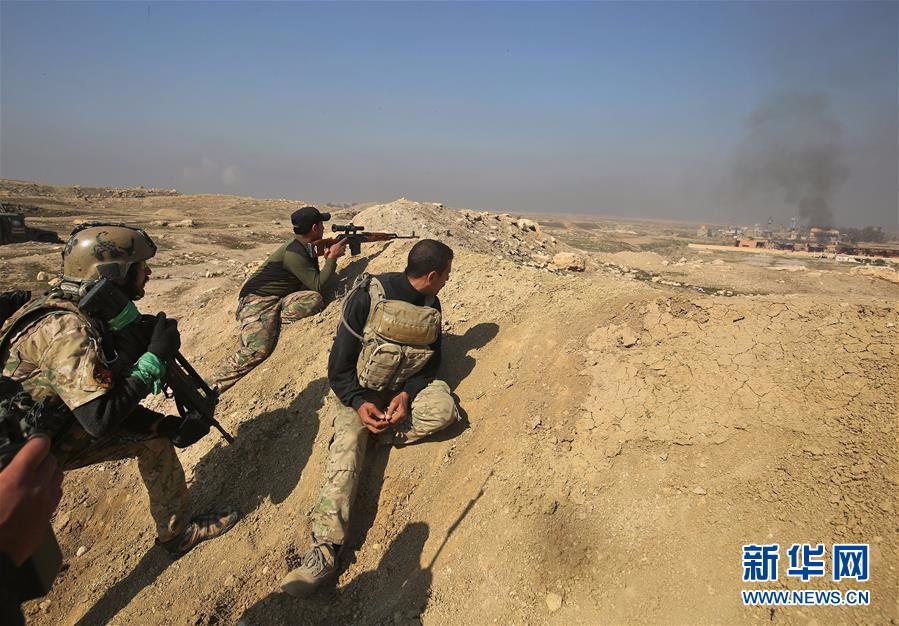 （外代一线）（1）伊拉克政府军夺回摩苏尔机场