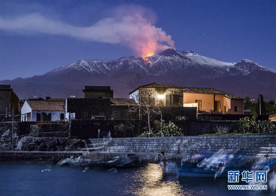 [3]（外代二线）意大利埃特纳火山喷发