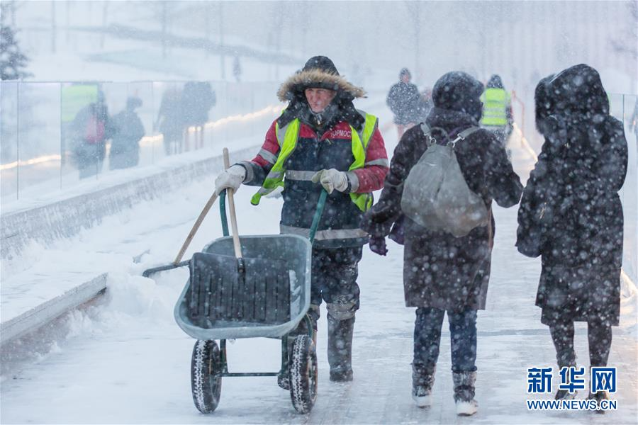 （国际）（5）莫斯科遭遇连日暴雪