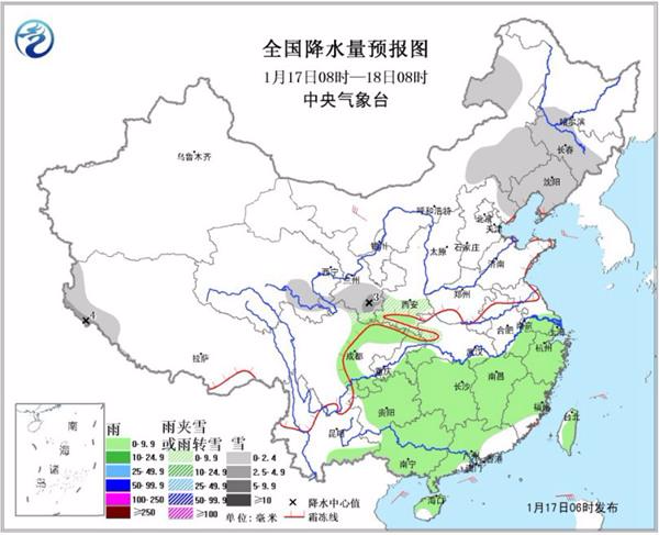 明起较强冷空气影响中东部 局部降温10℃